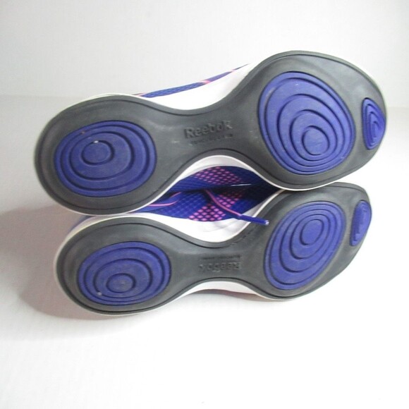 Reebok Womens Easytone Sneakers Shoes Purple 107342939 Walking Geometric Mesh 5M - Picture 7 of 7